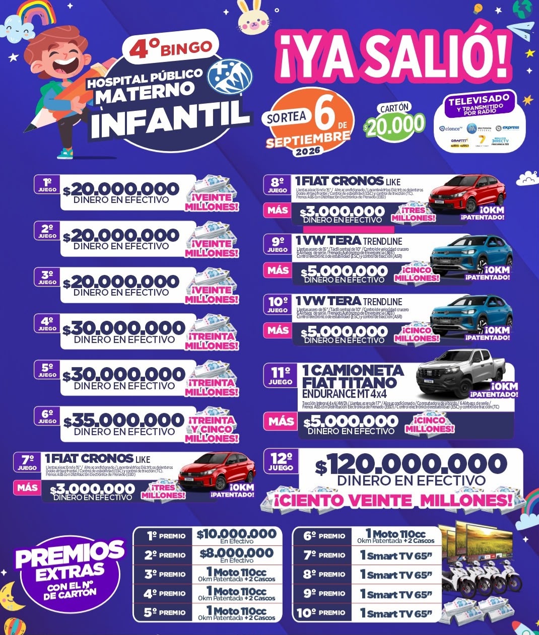 Bingo de Salta Basket